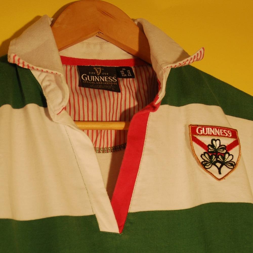 Guinness Ladies Rugby Shirt Authentic - Picture 3 of 8
